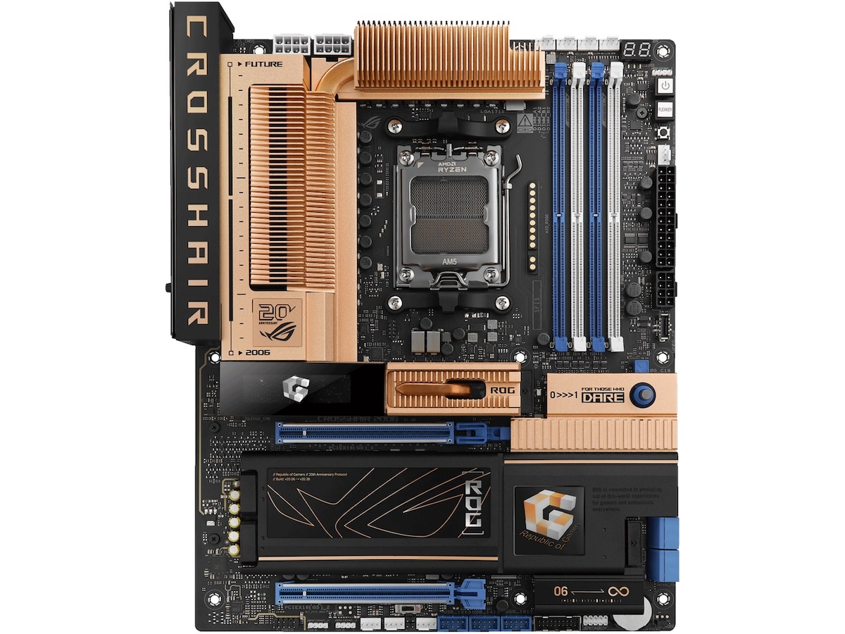 ASUS ROG CROSSHAIR 2006 X870E moderkort AMD Socket
