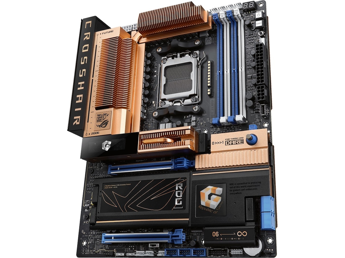 ASUS ROG CROSSHAIR 2006 X870E moderkort AMD Socket