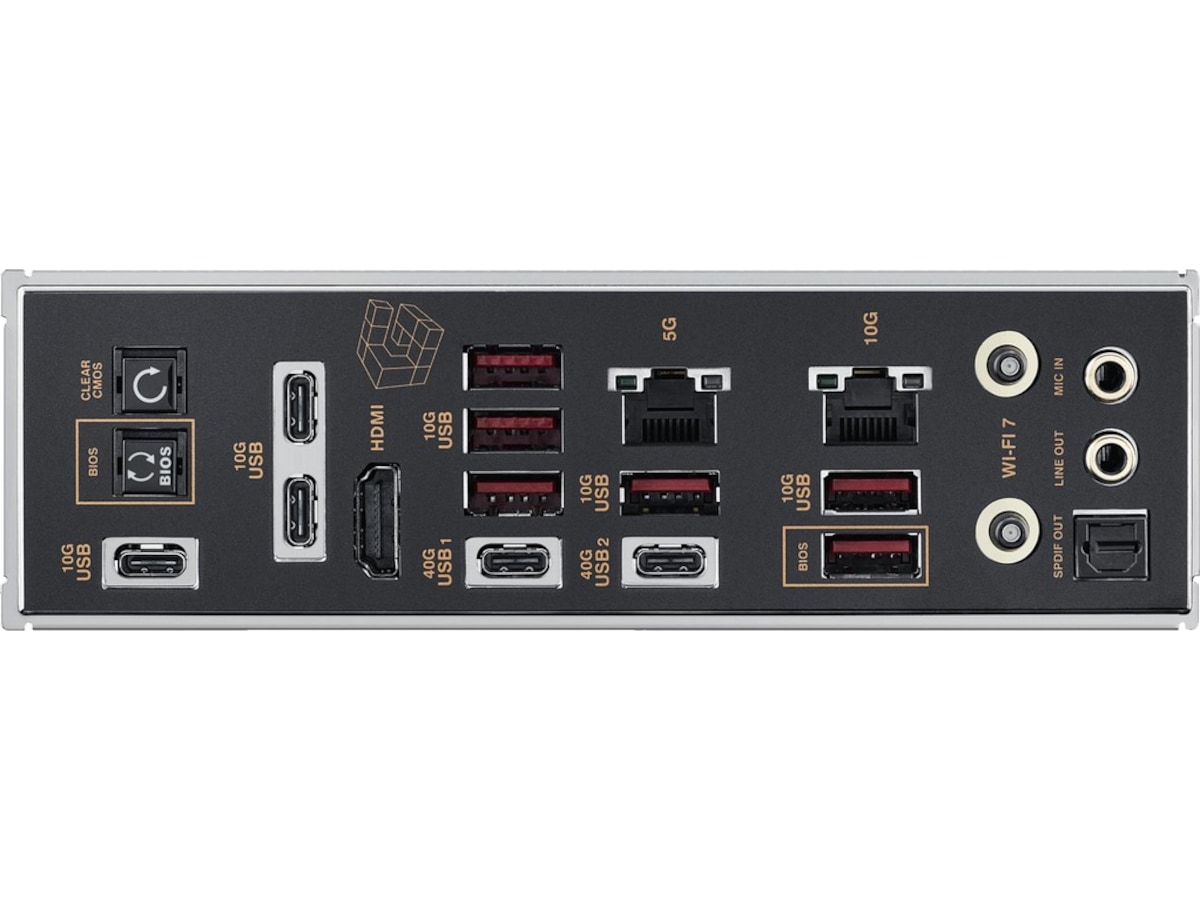 ASUS ROG CROSSHAIR 2006 X870E moderkort AMD Socket