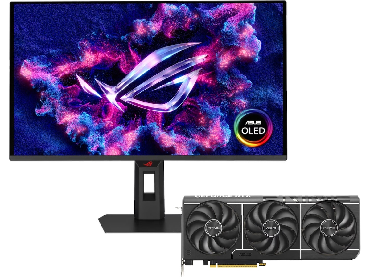 ASUS PRIME GeForce RTX 5070 Ti OC Bundle Grafikkort