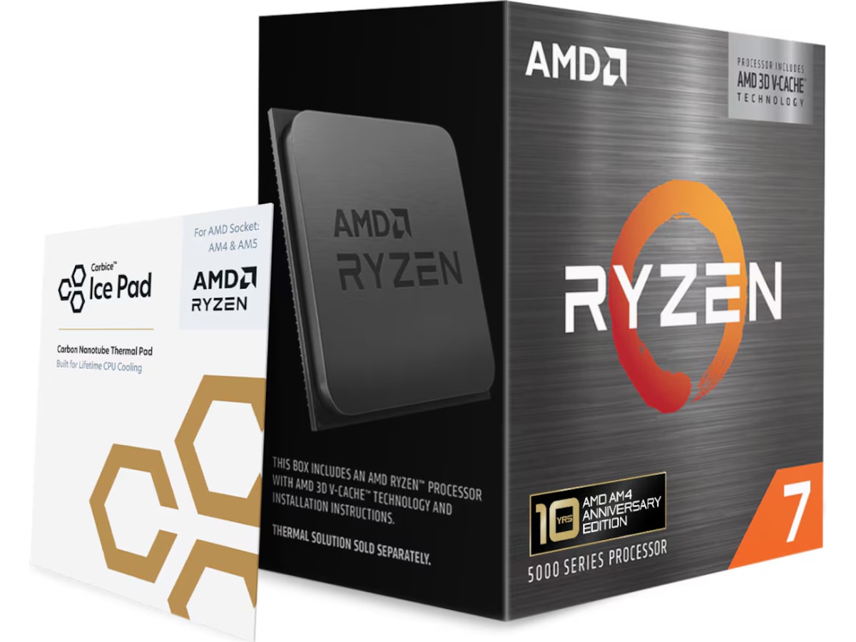 AMD Ryzen 7 5800X3D CPU Processor