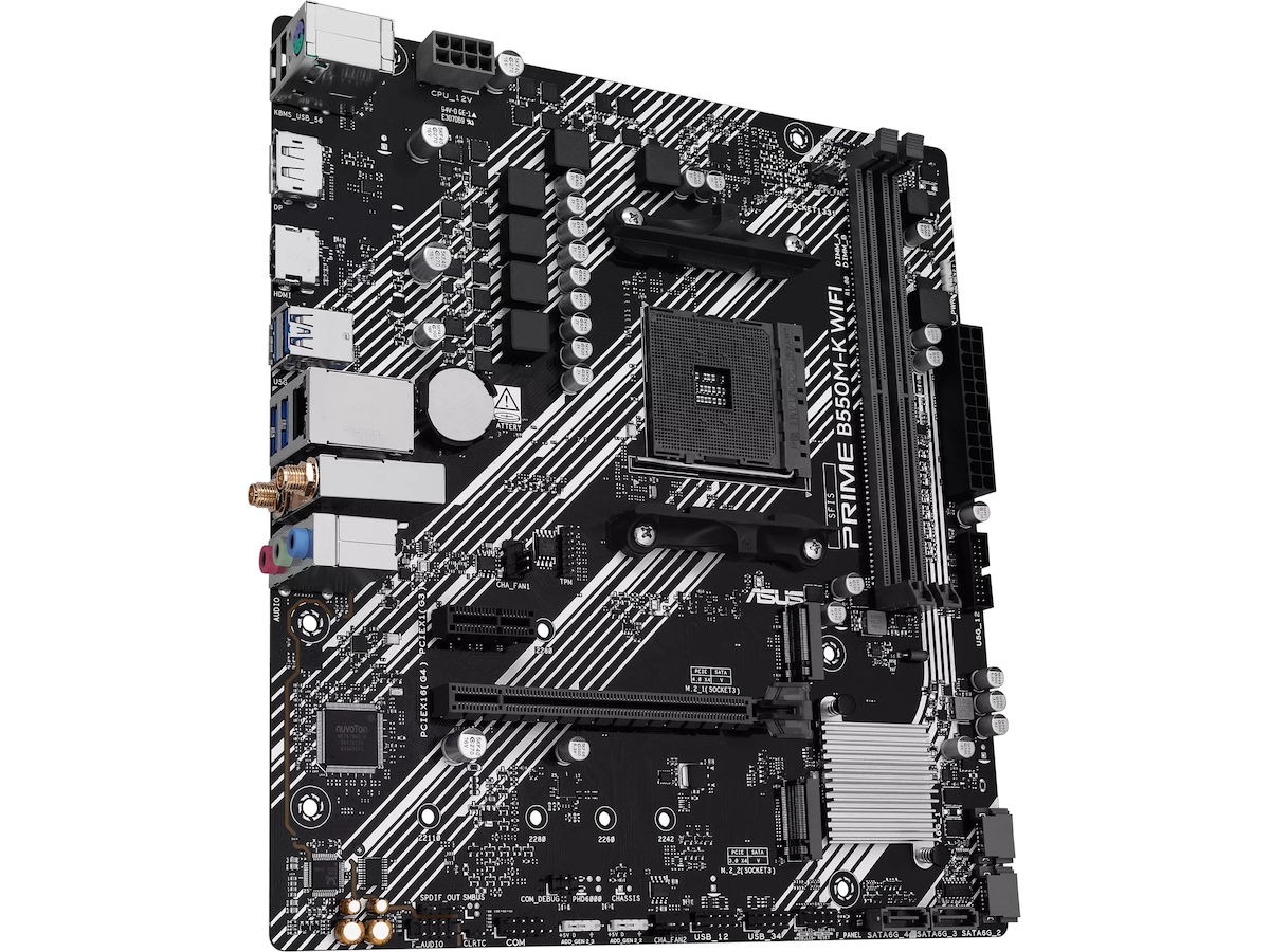 ASUS PRIME B550M-K WIFI Moderkort AMD Socket