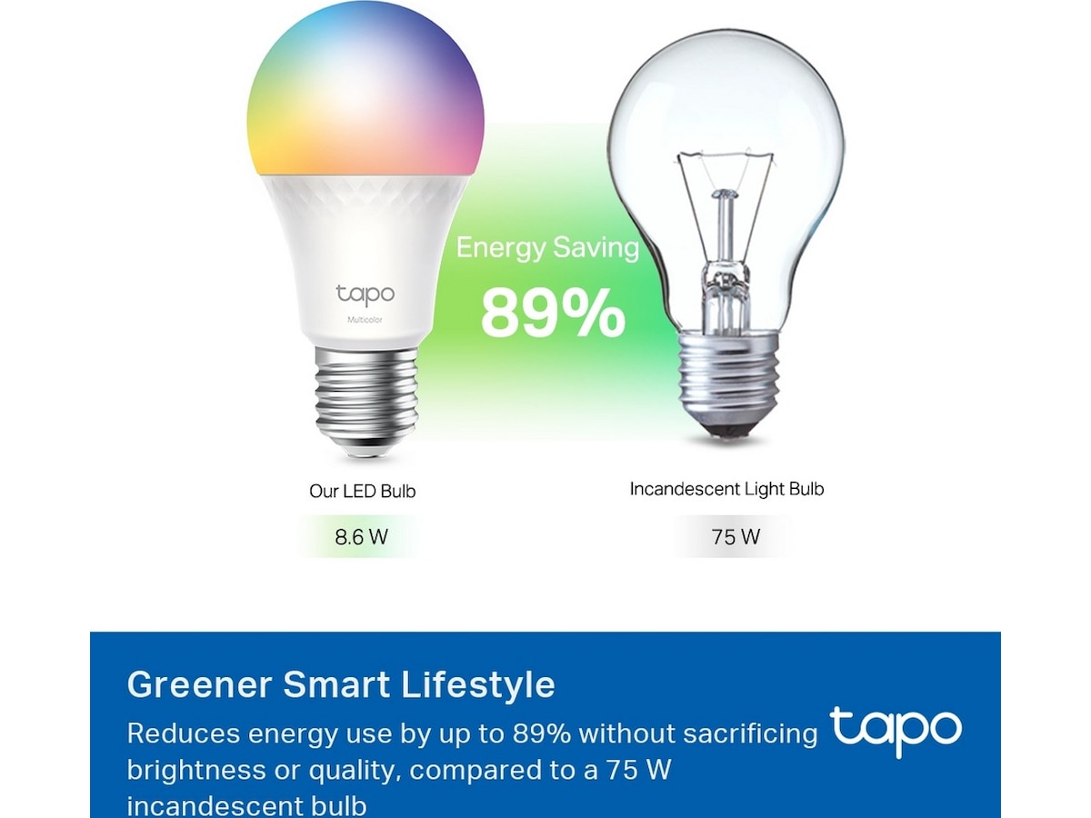 TP-Link Tapo L535E Smart ljuskälla 3-pack LED-lampor & glödlampor