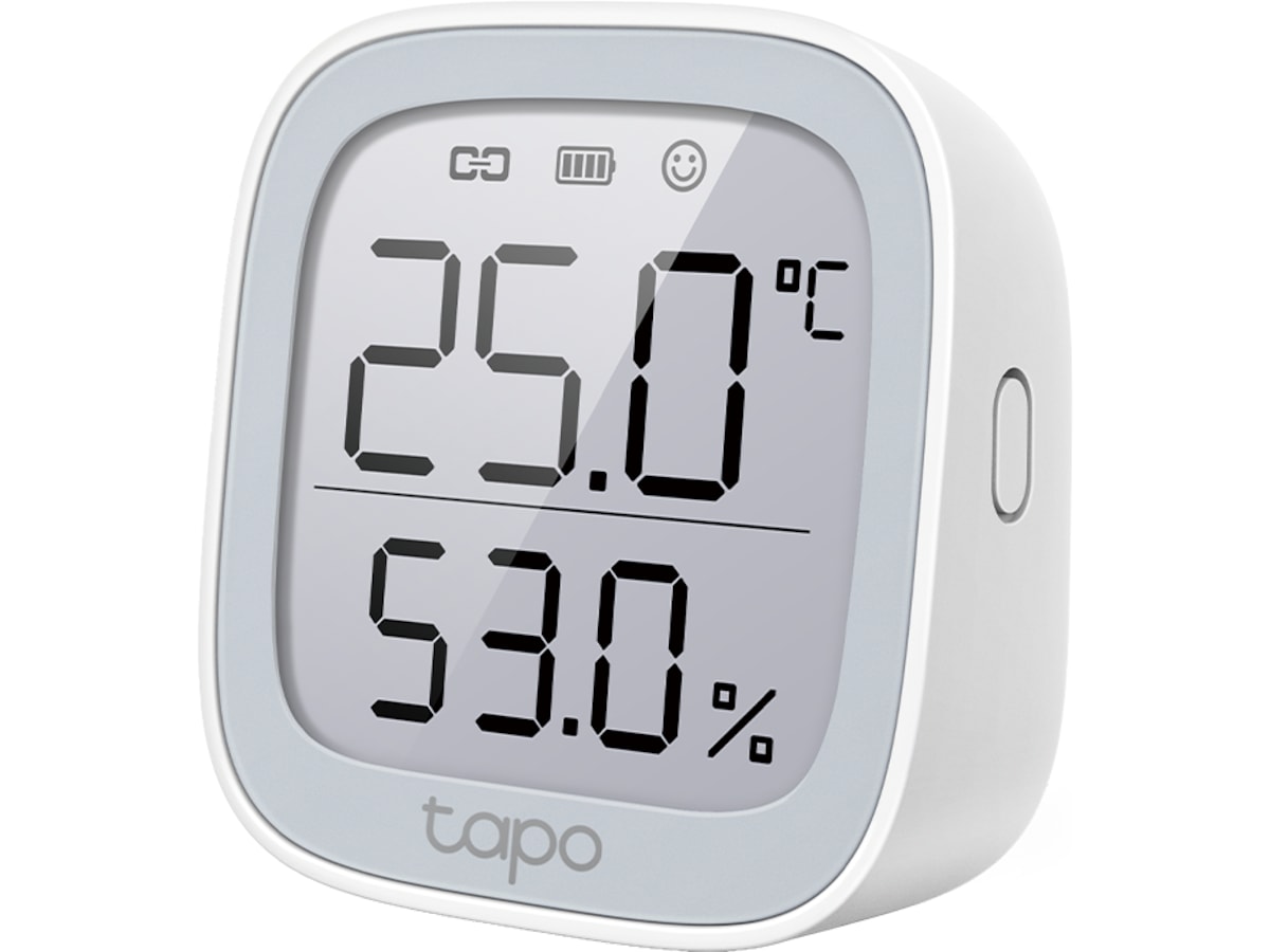 Tapo T315 V1.2 Smart temperatur- och fuktighetsmätare 3-pack Sensorer