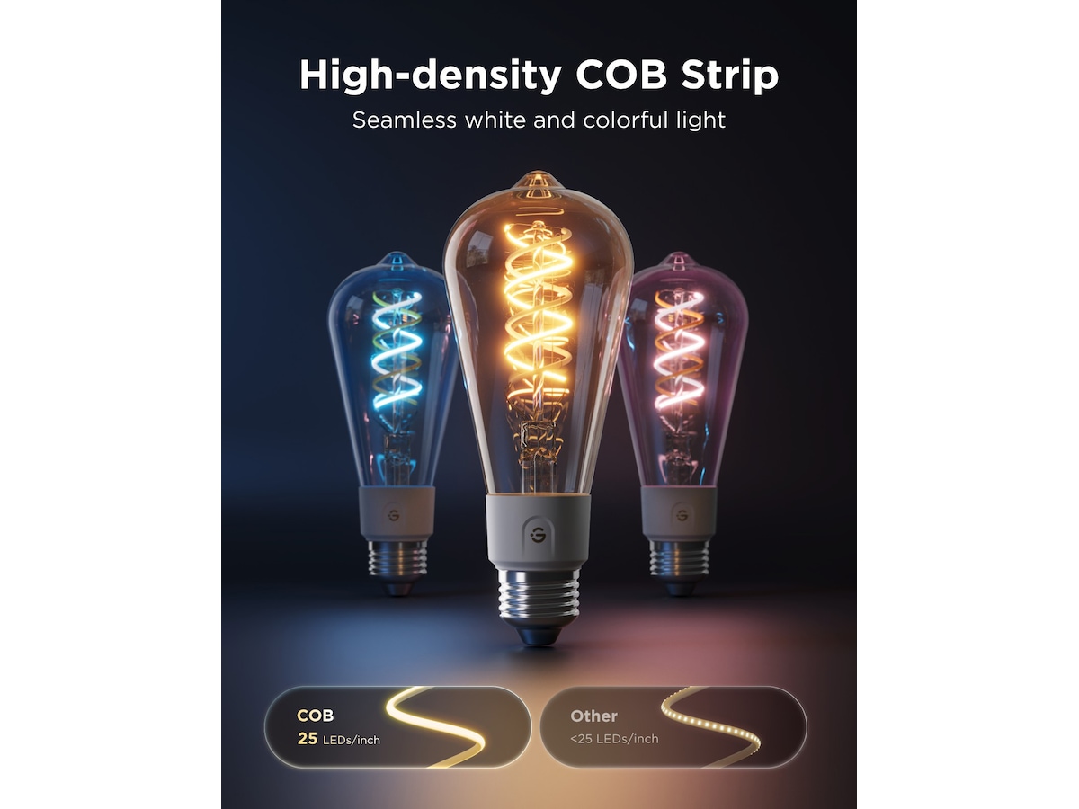 Govee Smart Edison Pære E27 LED-lampor & glödlampor