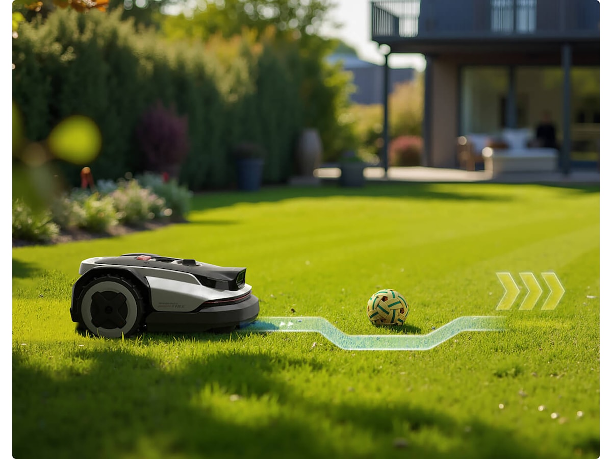 Roborock Q110 robotgräsklippare RTK VSLAM 1000 m² -B-Grade Demo hem & hushåll