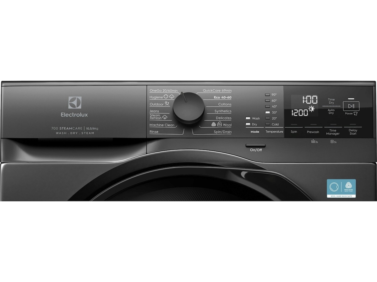 Electrolux tvätt tork kombo Kombinerad tvättmaskin och torktumlare