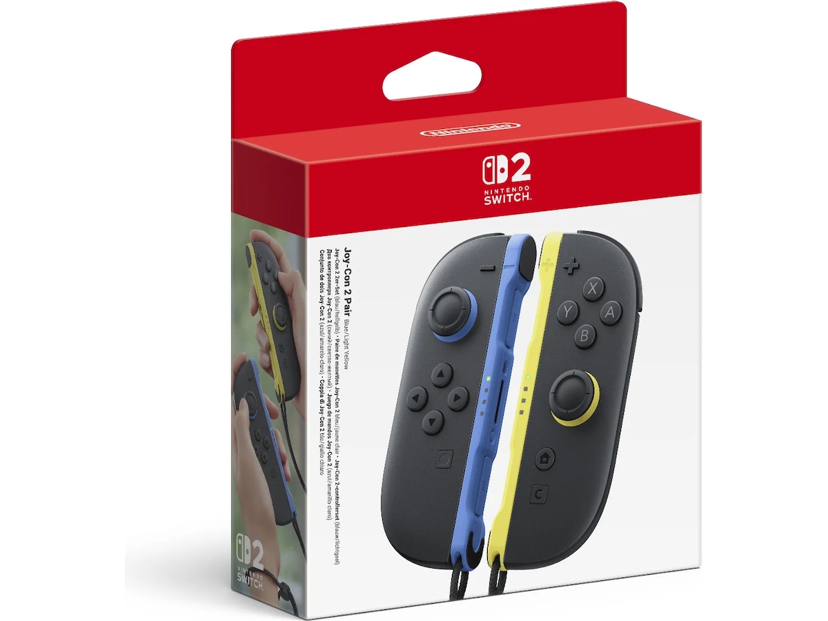 Nintendo Joy-Con 2 Par (Blå/Ljusgul) 