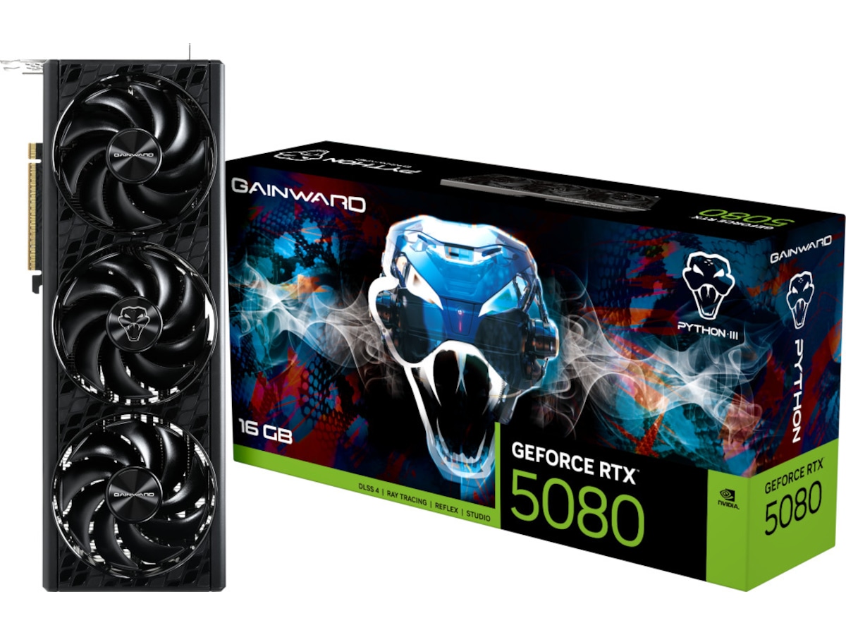 Gainward GeForce RTX 5080 Python III Grafikkort