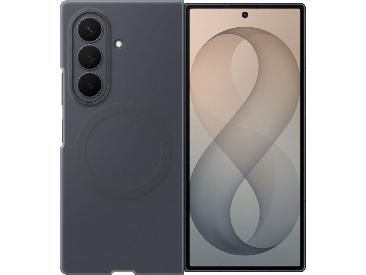 Samsung Galaxy Z Fold8 Ultra Silicone Magnet Case (grafit) Mobilskal