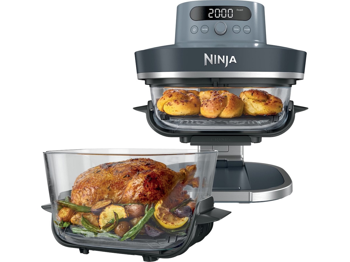 Ninja Crispi Pro AS101EU Glass Airfryer (gråblå) Airfryer