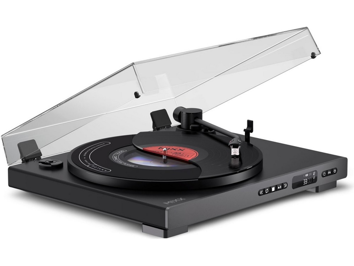 MIXX Analog Plus Vinyl och CD-spelare (svart) Skivspelare