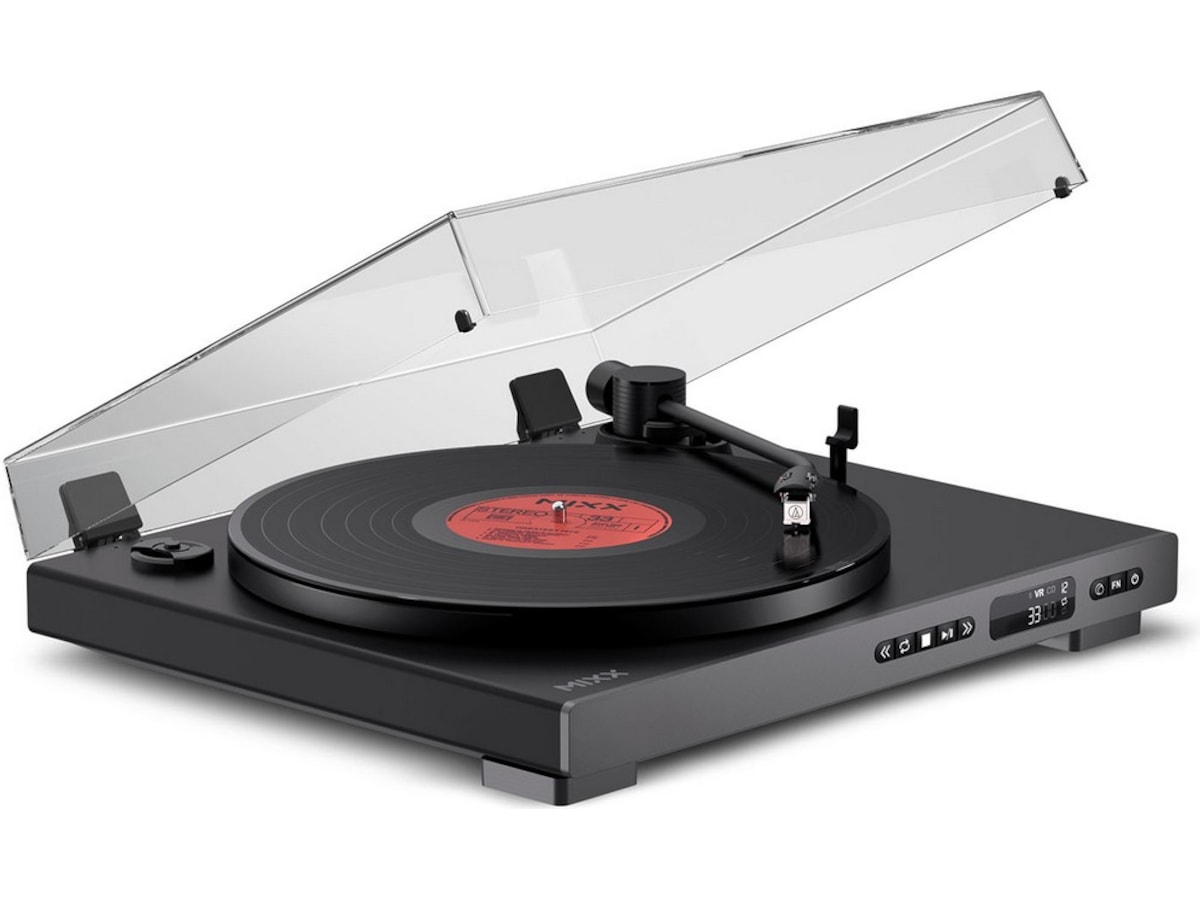 MIXX Analog Plus Vinyl och CD-spelare (svart) Skivspelare