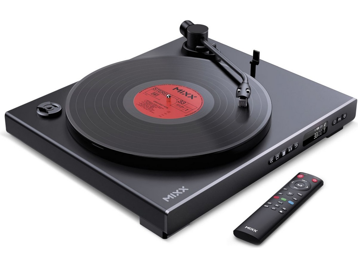 MIXX Analog Plus Vinyl och CD-spelare (svart) Skivspelare