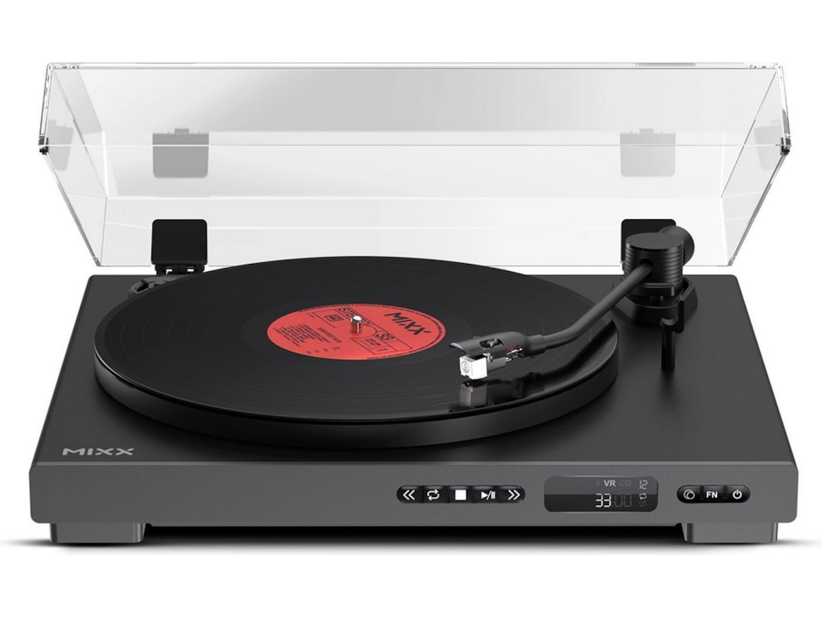 MIXX Analog Plus Vinyl och CD-spelare (svart) Skivspelare