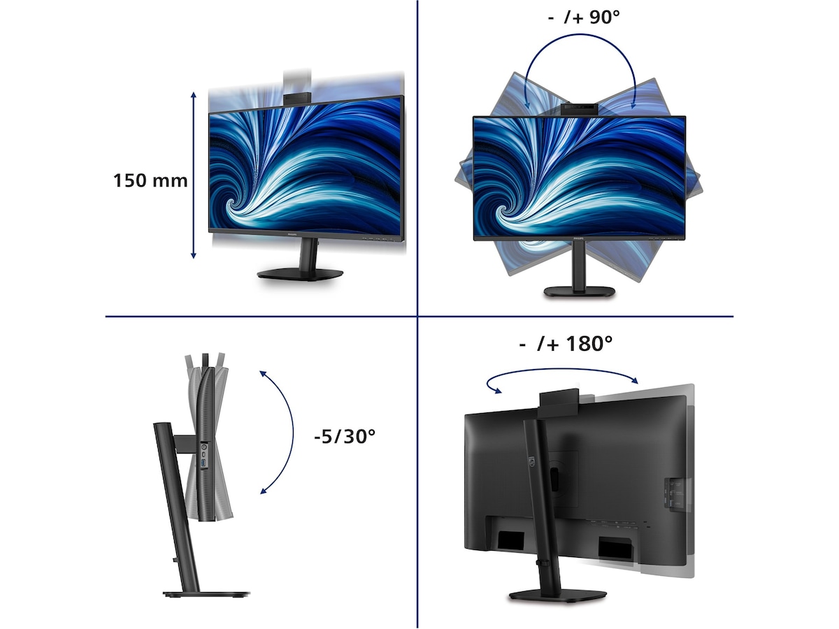 Philips 27" skärm 272B2N3500JH/00 Bildskärmar