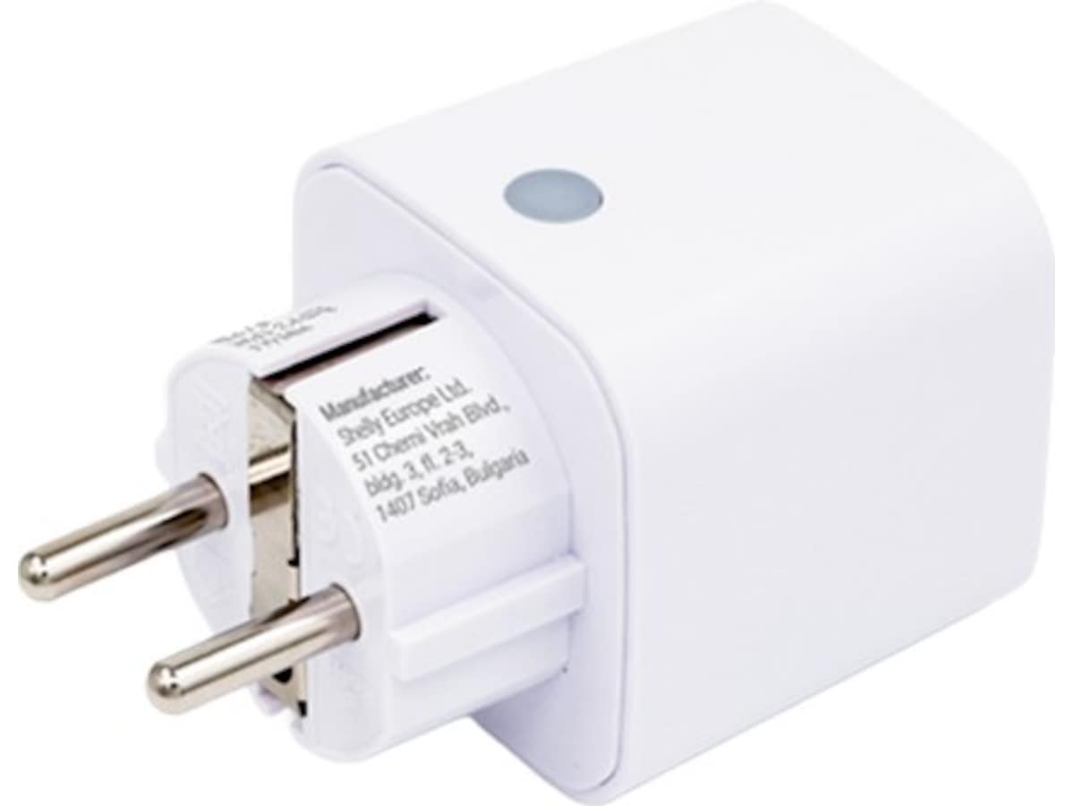 Shelly Plug M Gen3 (vit) Smart energimätning