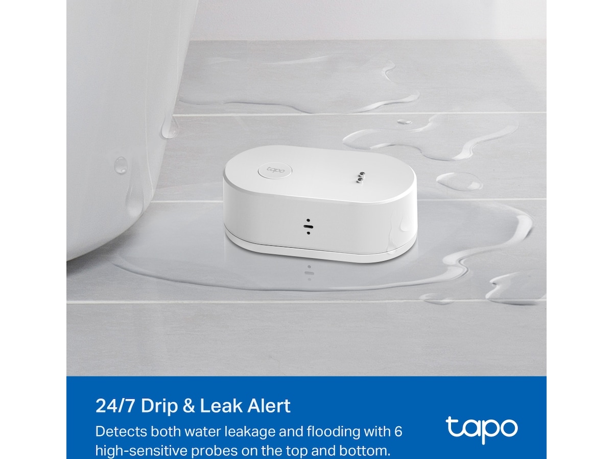 TP-Link Tapo T300 Smart Vattenläckagesensor Sensorer