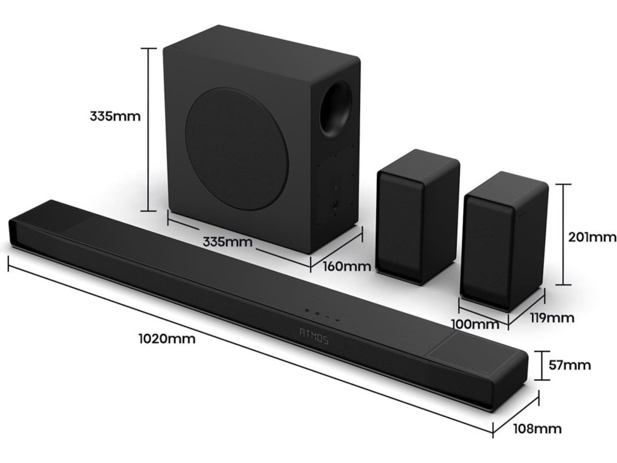 Hisense AX5140Q Hemmabiosystem Soundbars
