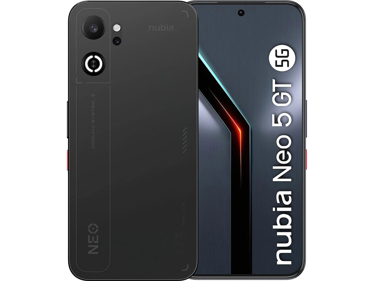 ZTE Nubia Neo 5 GT 256GB (svart) Mobiltelefoner