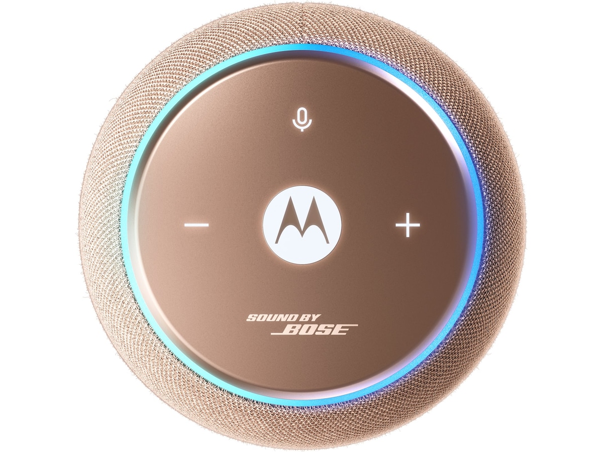 Motorola Moto sound flow bärbar högtalare (warm taupe) Trådlös / Bluetooth högtalare