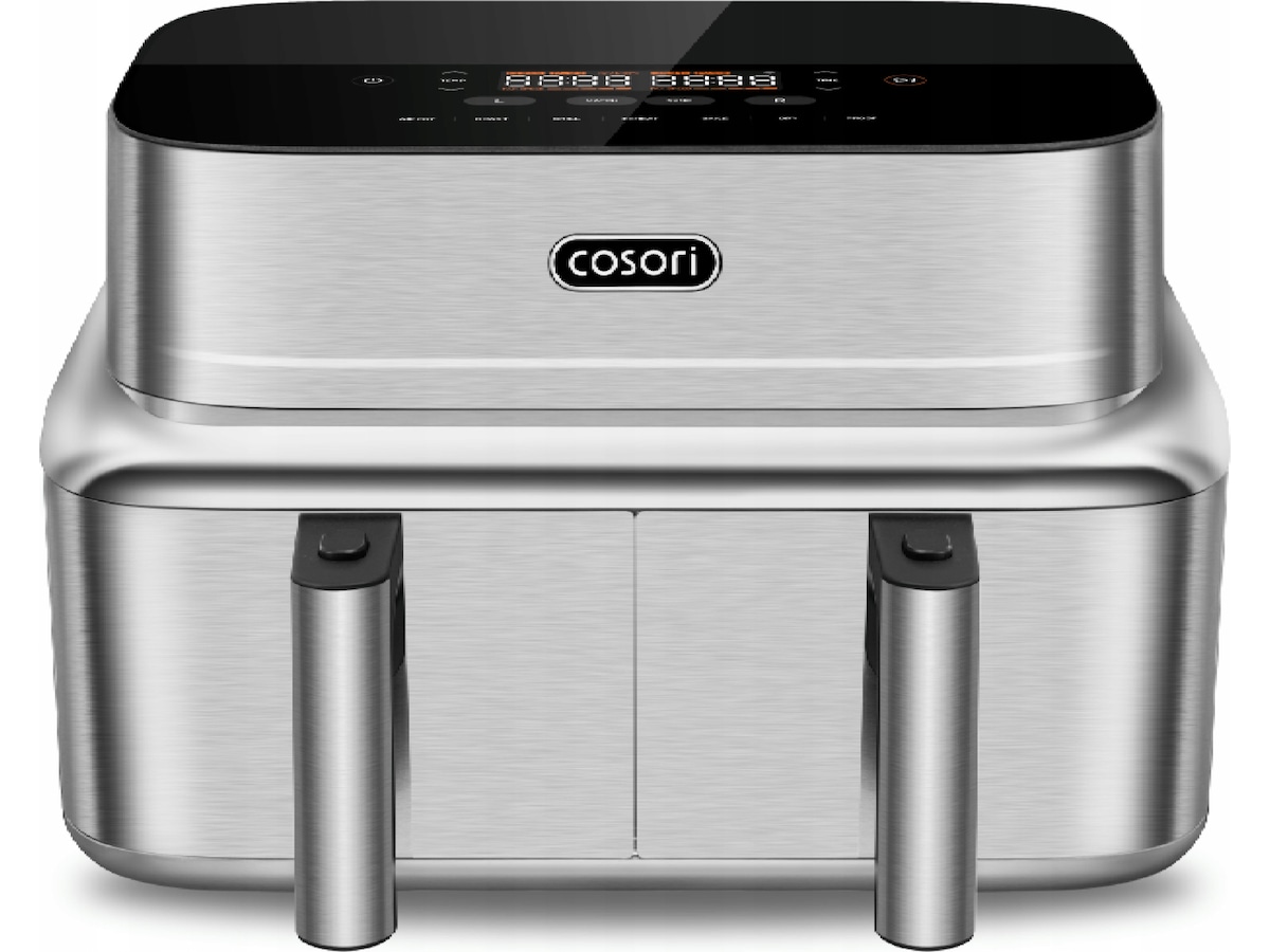 Cosori Iconic Dual 8.6L Stainless Steel Smart Air Fryer​ Airfryer
