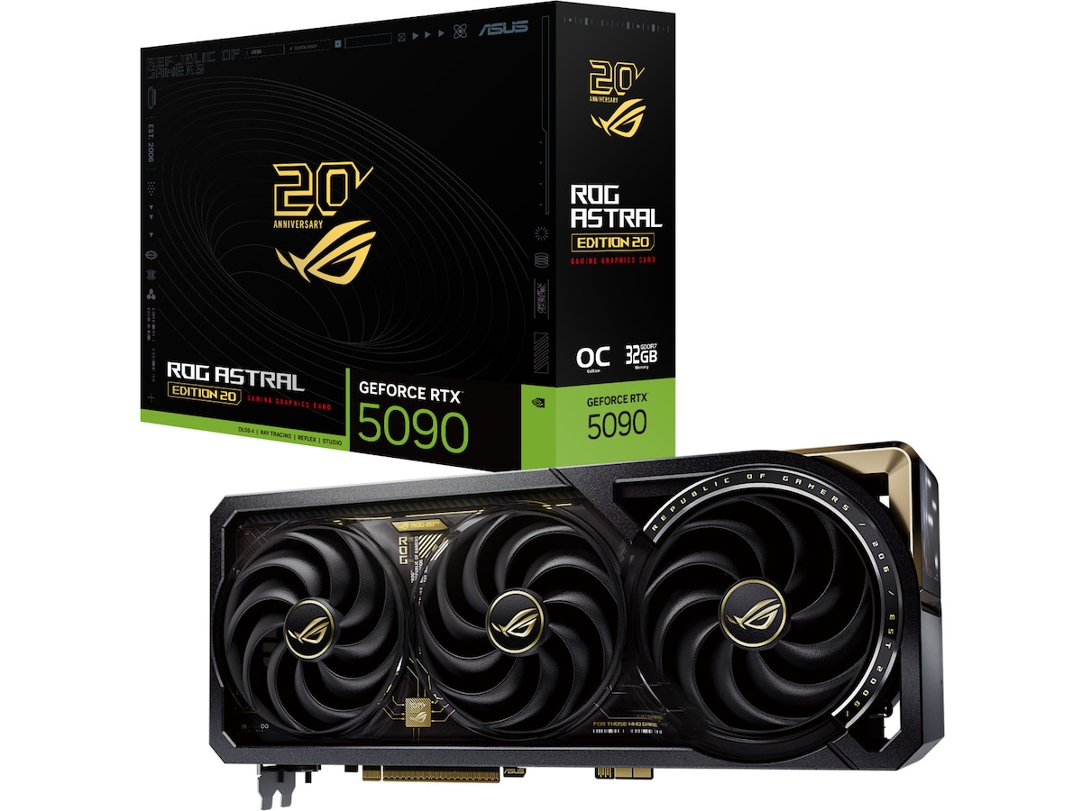 Asus ROG Astral GeForce RTX 5090 Edition 20 Grafikkort