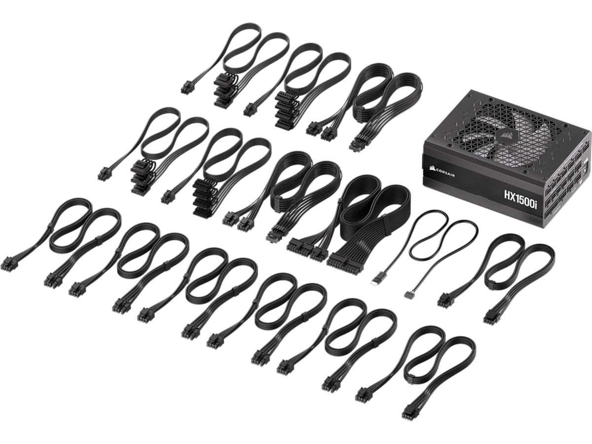Corsair HXi Series HX1500i PSU (svart) -B-Grade Demo övrigt