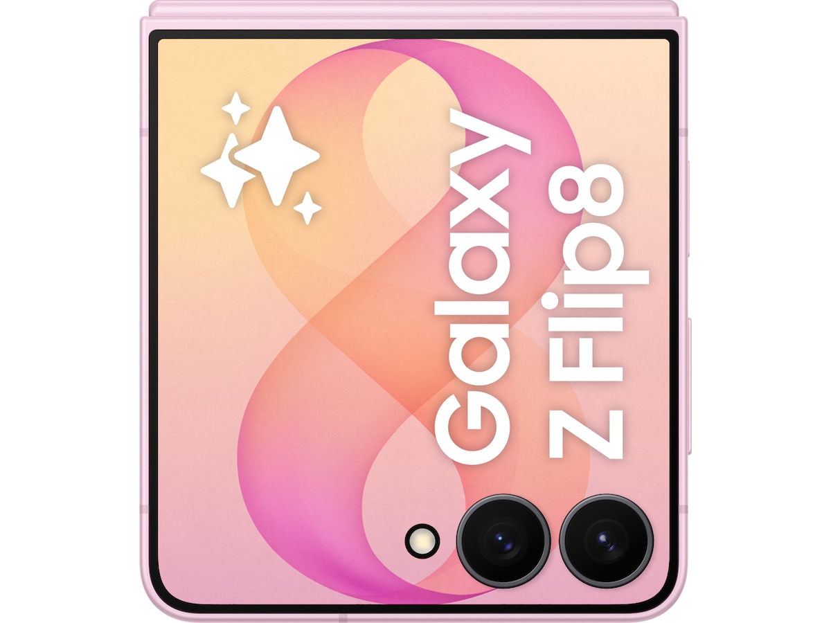 Samsung Galaxy Flip 8 512GB (rosa) Mobiltelefoner