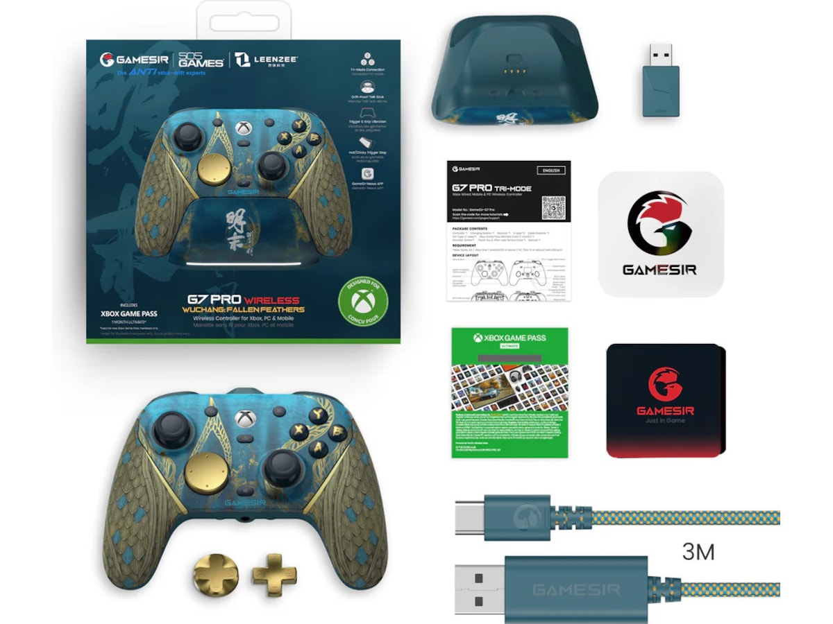 GameSir G7 Pro Trådlös Kontroller Wuchang Fallen Feathers Edition Tillbehör till spelkonsoler