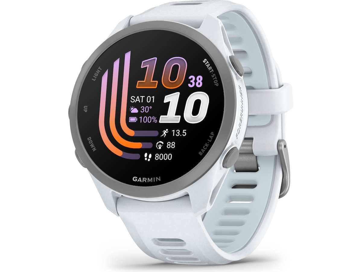 Garmin Forerunner 170 42mm GPS (whitestone/cloud blue) -B-Grade Demo watches