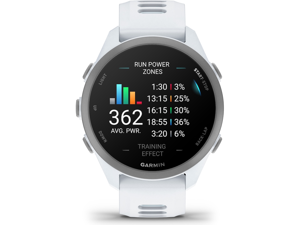 Garmin Forerunner 170 42mm GPS (whitestone/cloud blue) -B-Grade Demo watches