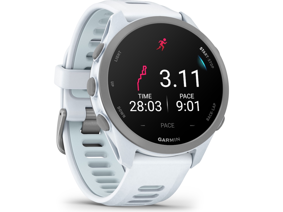 Garmin Forerunner 170 42mm GPS (whitestone/cloud blue) -B-Grade Demo watches