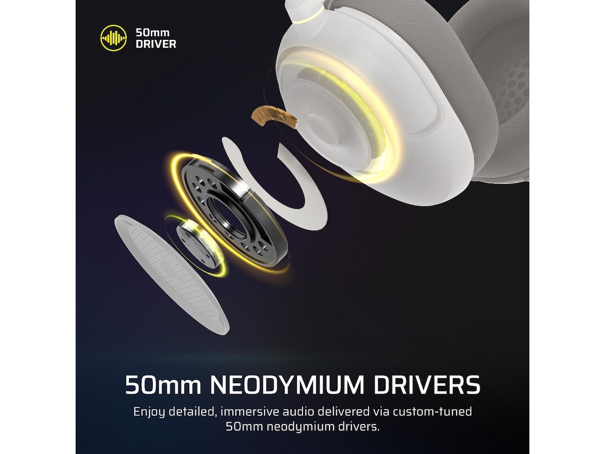 Corsair HS35 v3 Trådlöst Headset (White) Gamingheadset