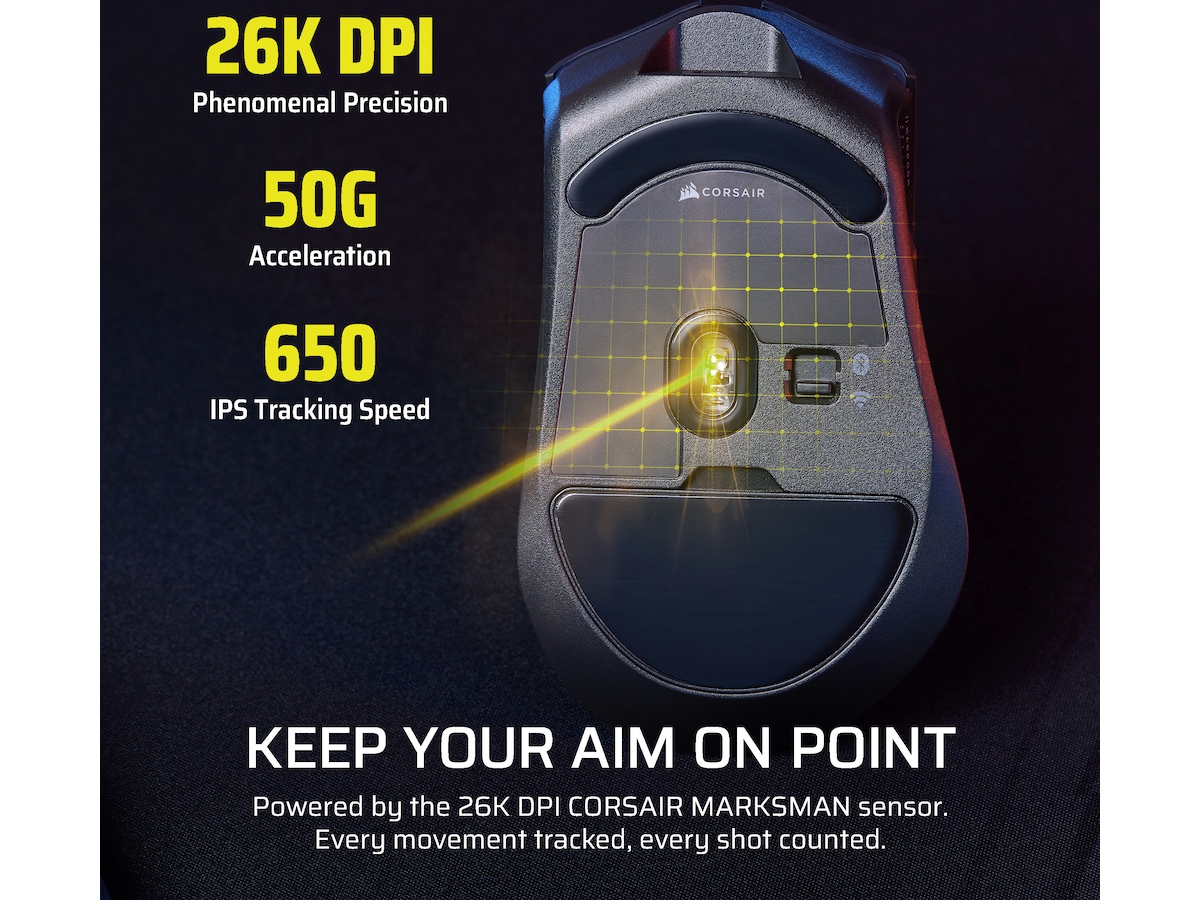 CORSAIR HARPOON v2 WIRELESS (26K DPI) Gamingmus