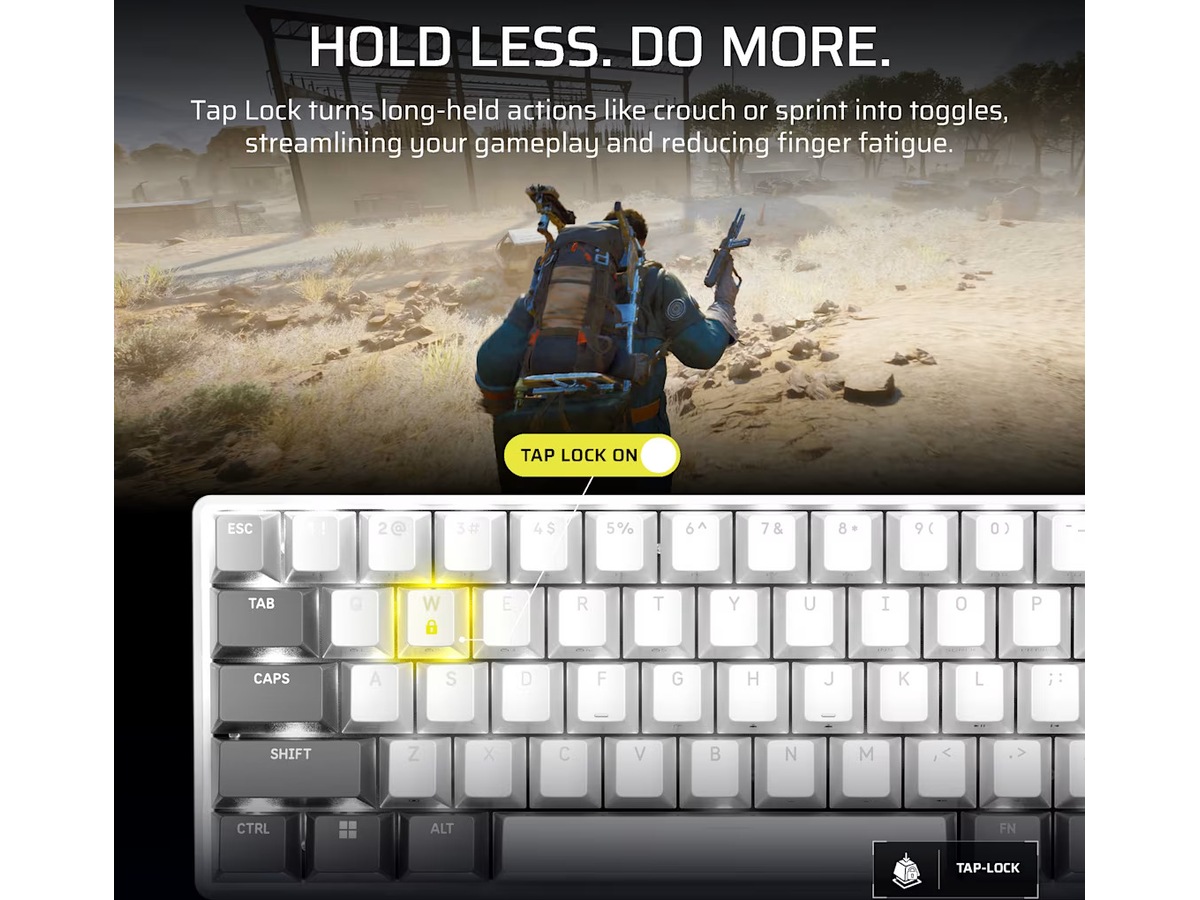 CORSAIR CLIPPER PRO MINI 60 (white) Gamingtangentbord