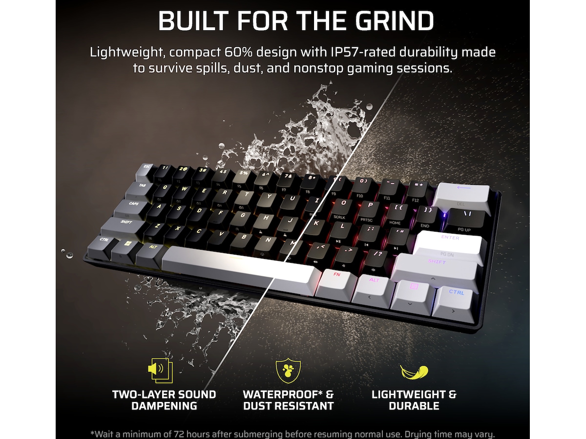 CORSAIR CLIPPER PRO MINI 60 Gamingtangentbord