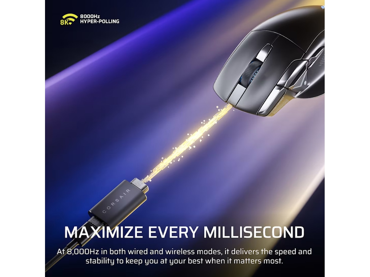 CORSAIR NIGHTSWORD v2 WIRELESS Spelmus Gamingmus