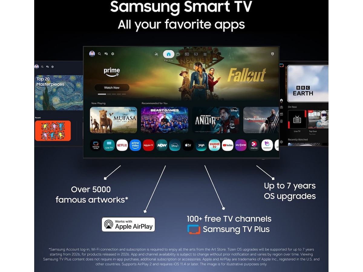 Samsung 100" M90H 4K Mini LED Smart-TV (2026) Över 80 tums TV