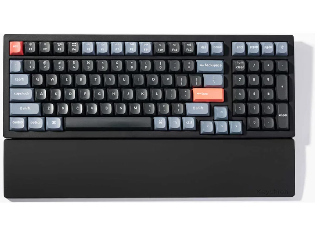 Keychron K4 Pro/Q5/V5 Silikon Handledsstöd Tillbehör till gaming tangentbord och mus