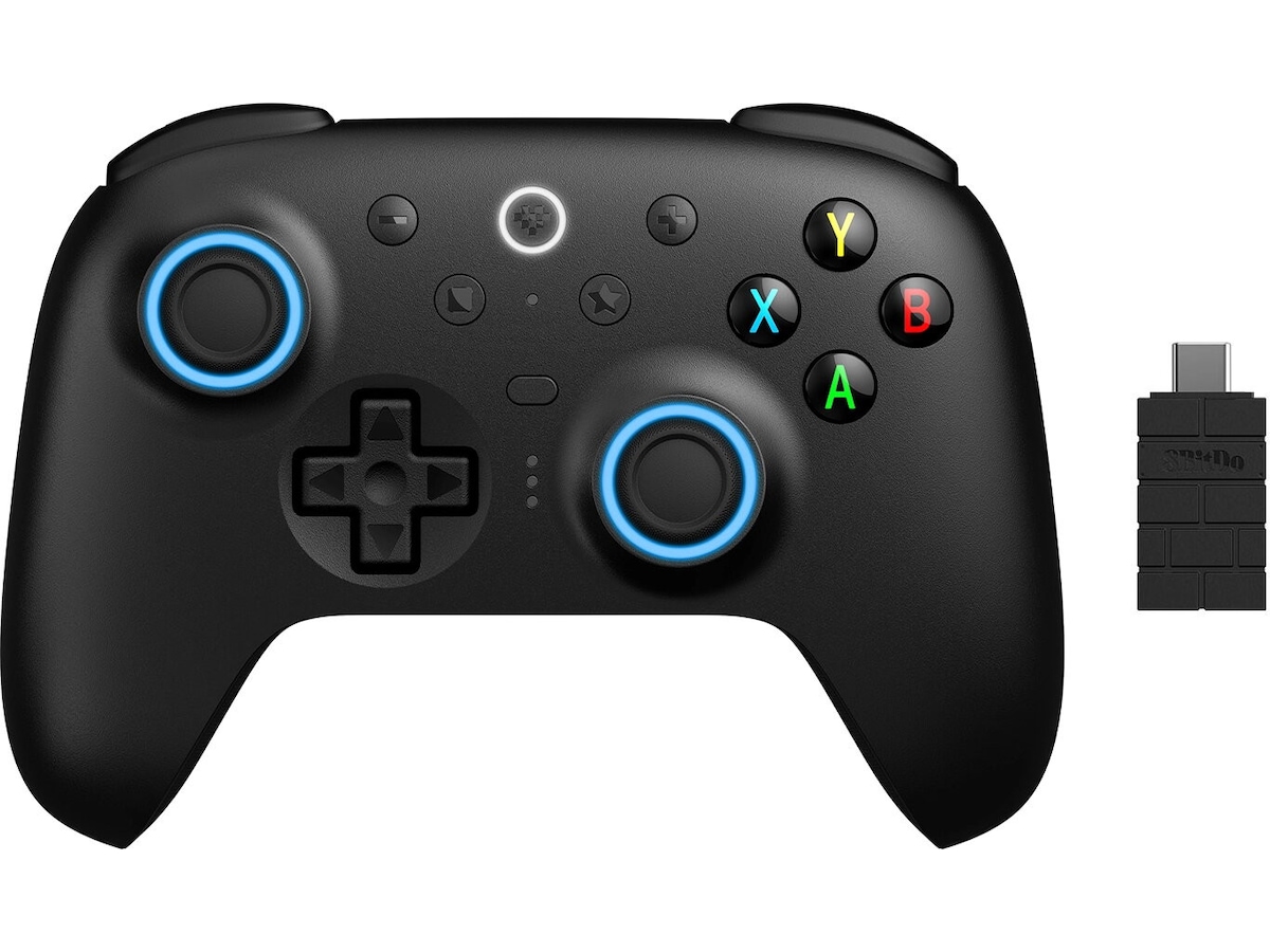8BitDo Ultimate 2 Wireless 2.4G (svart) Tillbehör till spelkonsoler