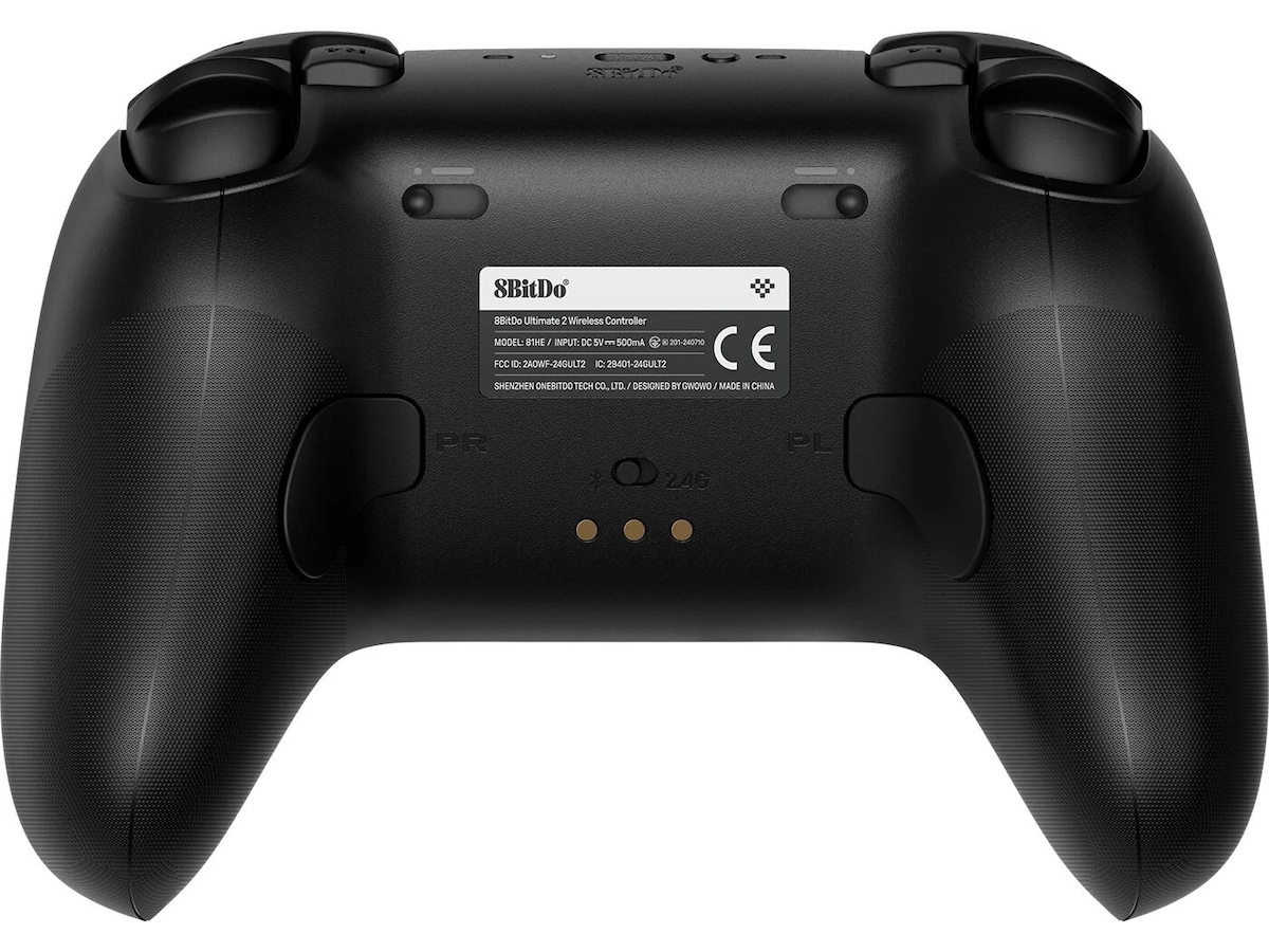 8BitDo Ultimate 2 Wireless 2.4G (svart) Tillbehör till spelkonsoler