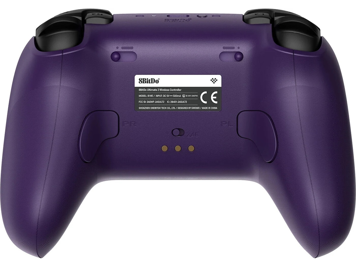 8BitDo Ultimate 2 Wireless 2.4G (Purple) Tillbehör till spelkonsoler