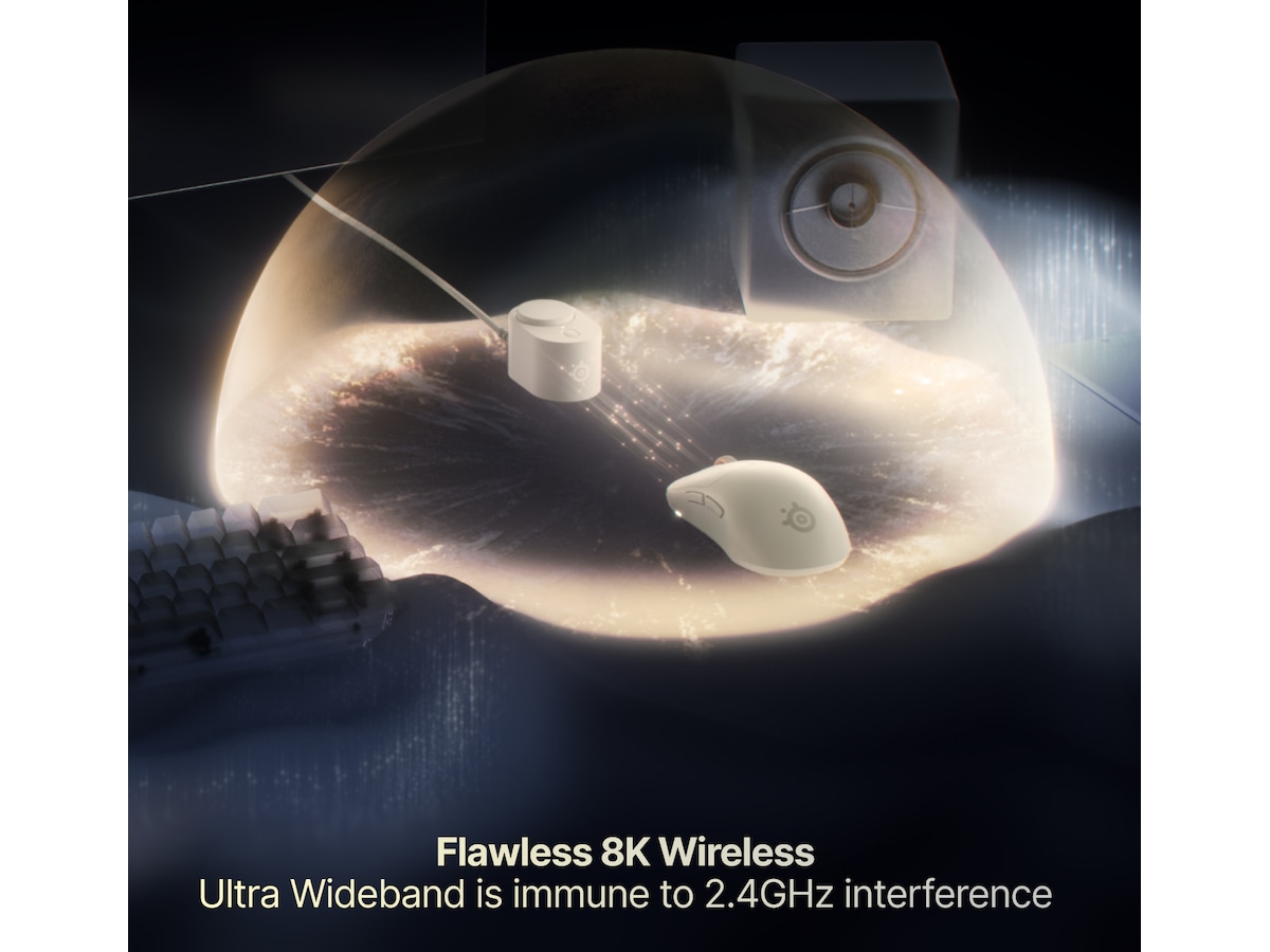 SteelSeries Sensei Pro Wireless Mini (svart) Gamingmus