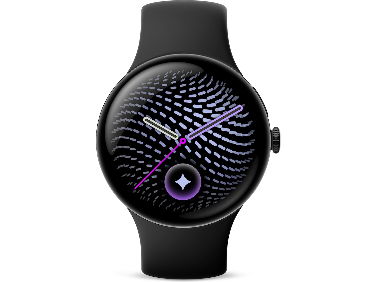 Google Pixel Watch 5 45mm WiFi (matt svart/obsidian) Smartwatches