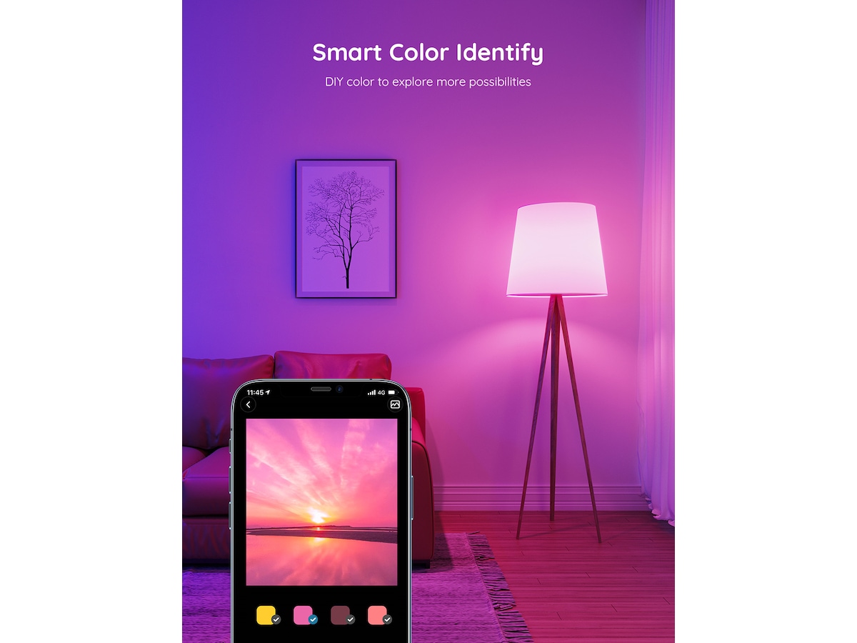 Govee WIFI & Bluetooth Smart Ljuskälla 800lm LED-lampor & glödlampor