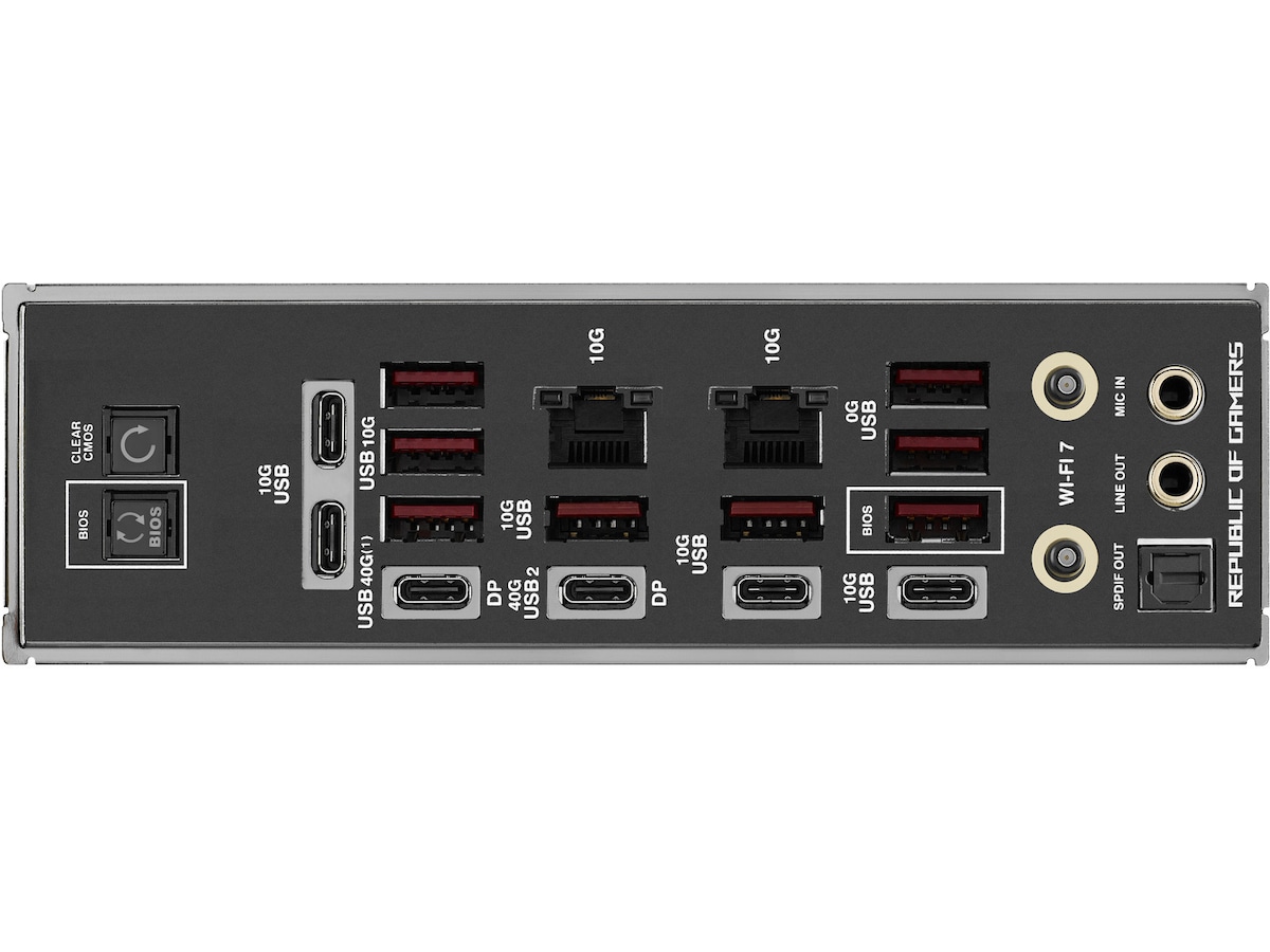 ASUS ROG Crosshair X870E Edition 20 moderkort AMD Socket