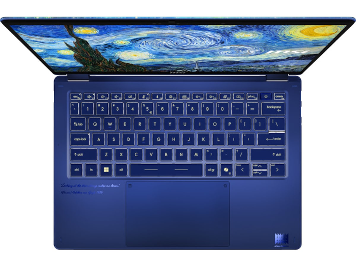 MSI Prestige 14 Flip AI+ Vincent van Gogh Edition m/NanoPen Datorer - Bärbara / laptop