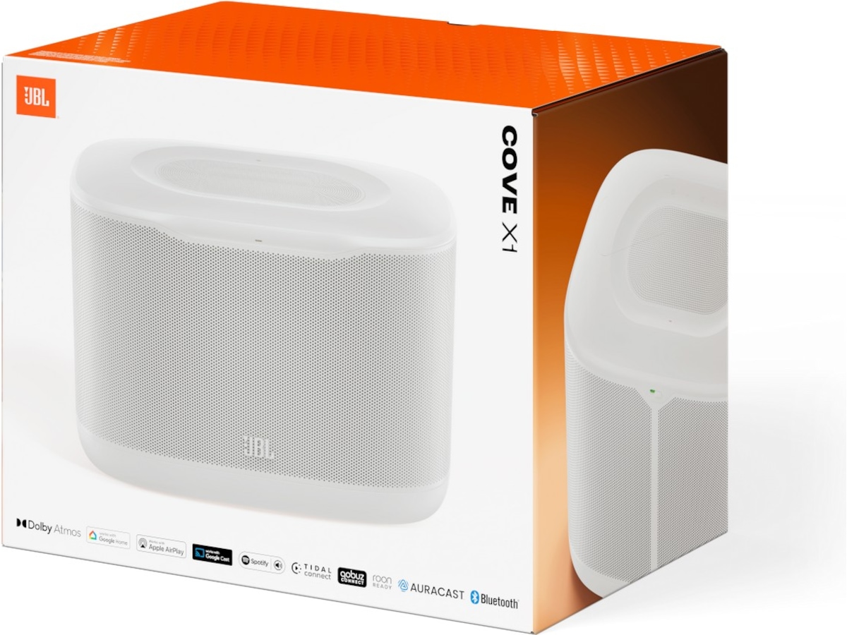 JBL Cove X1 Wi-Fi Högtalare (vit) Trådlös / Bluetooth högtalare