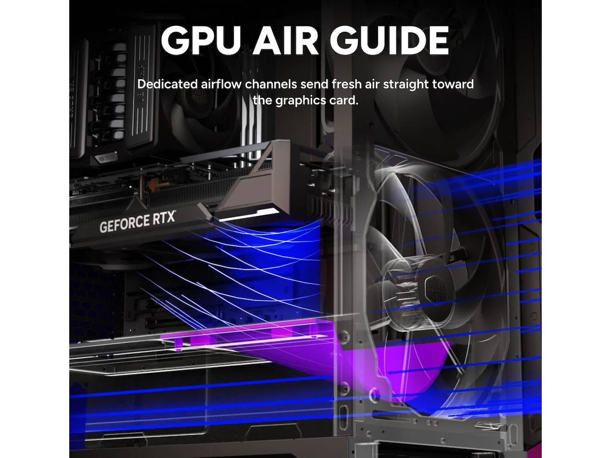 Cooler Master HAF II 500 med hög kylprestanda Midi tower